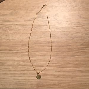 14k gold plated Zodiac Coin Necklace